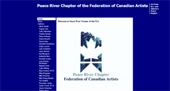 Desktop Screenshot of peaceriverchapterfca.com